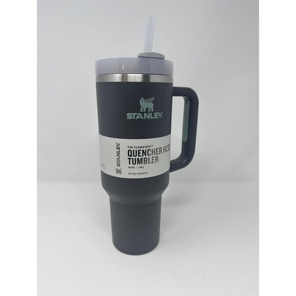 Stanley The Quencher H2.0 FlowState 40 oz BPA Free Insulated Tumbler, Charcoal - Picture 1 of 4